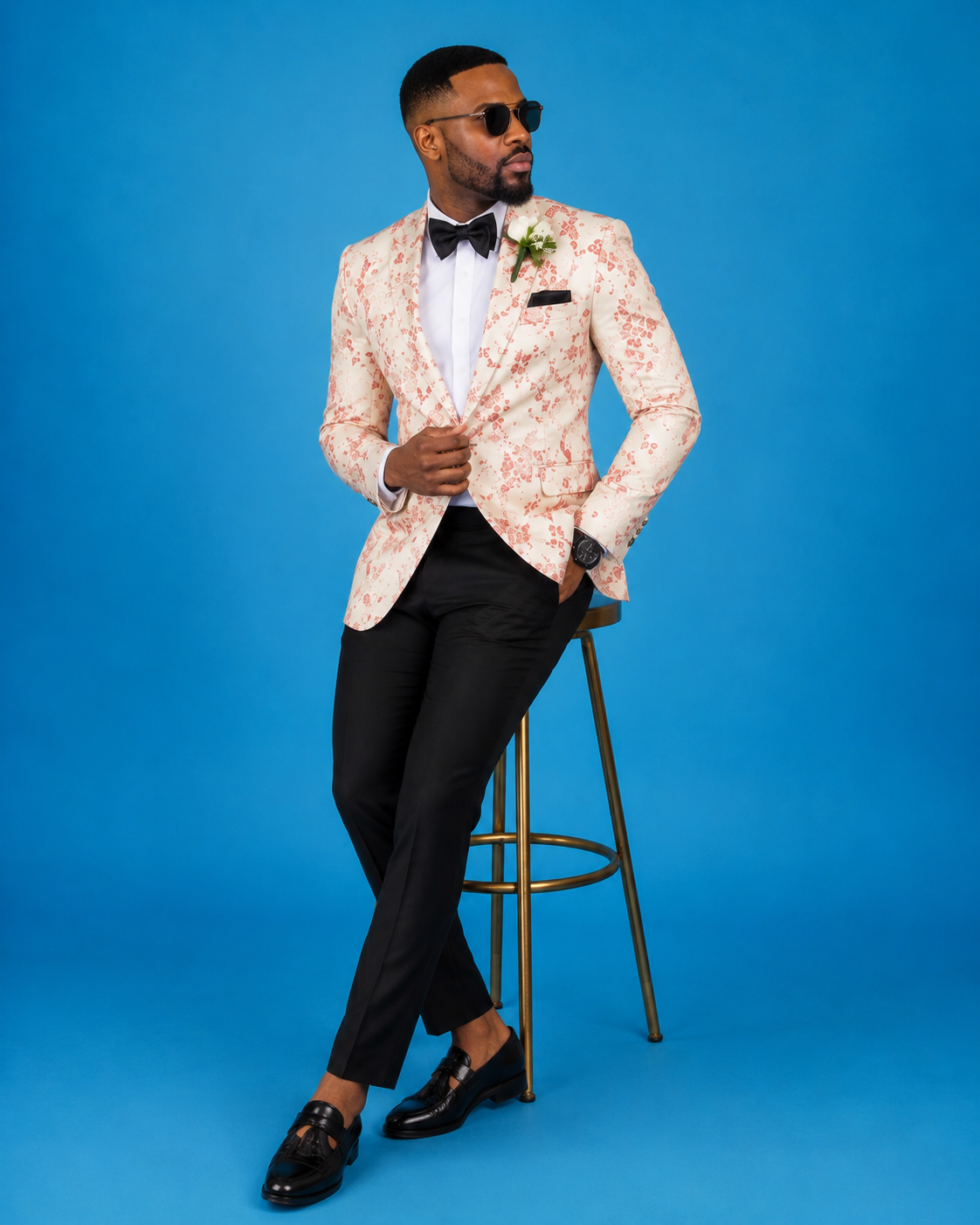 IBIM men's African print suit